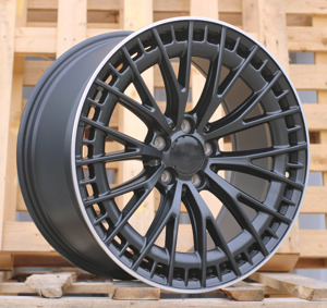 Diski R22 5x112 J10.5 ET45 RACINGLINE B1877 MERCEDES Black (Rear+Front)