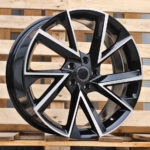 Diski R19 5×112 J8 ET40 RACINGLINE FE181 SKODA Black Polished