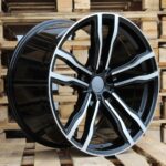 Diski R21 5×120 J10.5 ET40 RACINGLINE BY588 BMW Black Polished (Rear+Front)