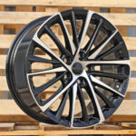 Diski R18 5×114.3 J8 ET42 RACINGLINE 3S1366 LEXUS Black Polished (Hybrid Forged)