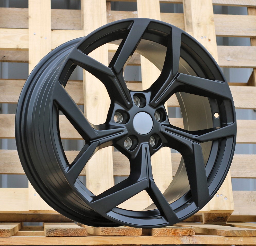 Diski R18 5x108 J8 ET47.5 RACINGLINE YF5729 FORD Black Half Matt (Hybrid Forged)