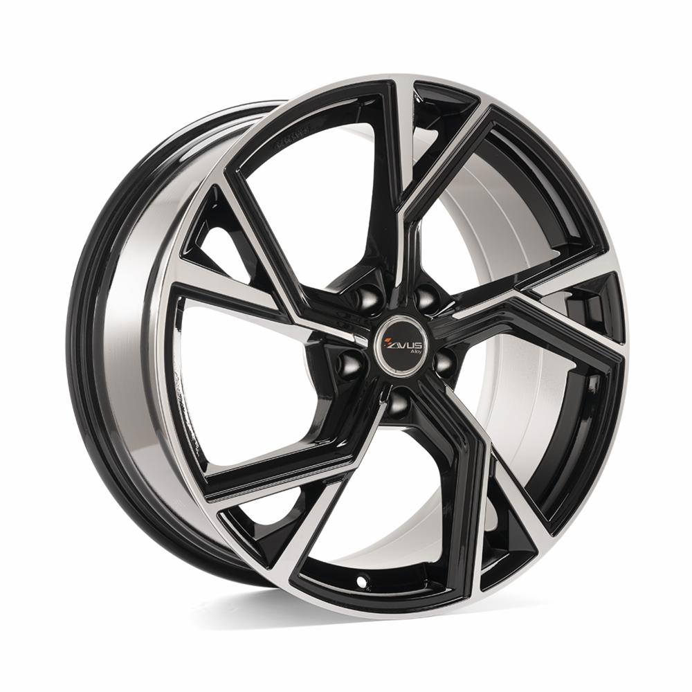 Diski R18 5x112 J8 ET35 Avus AF20 Black Polished