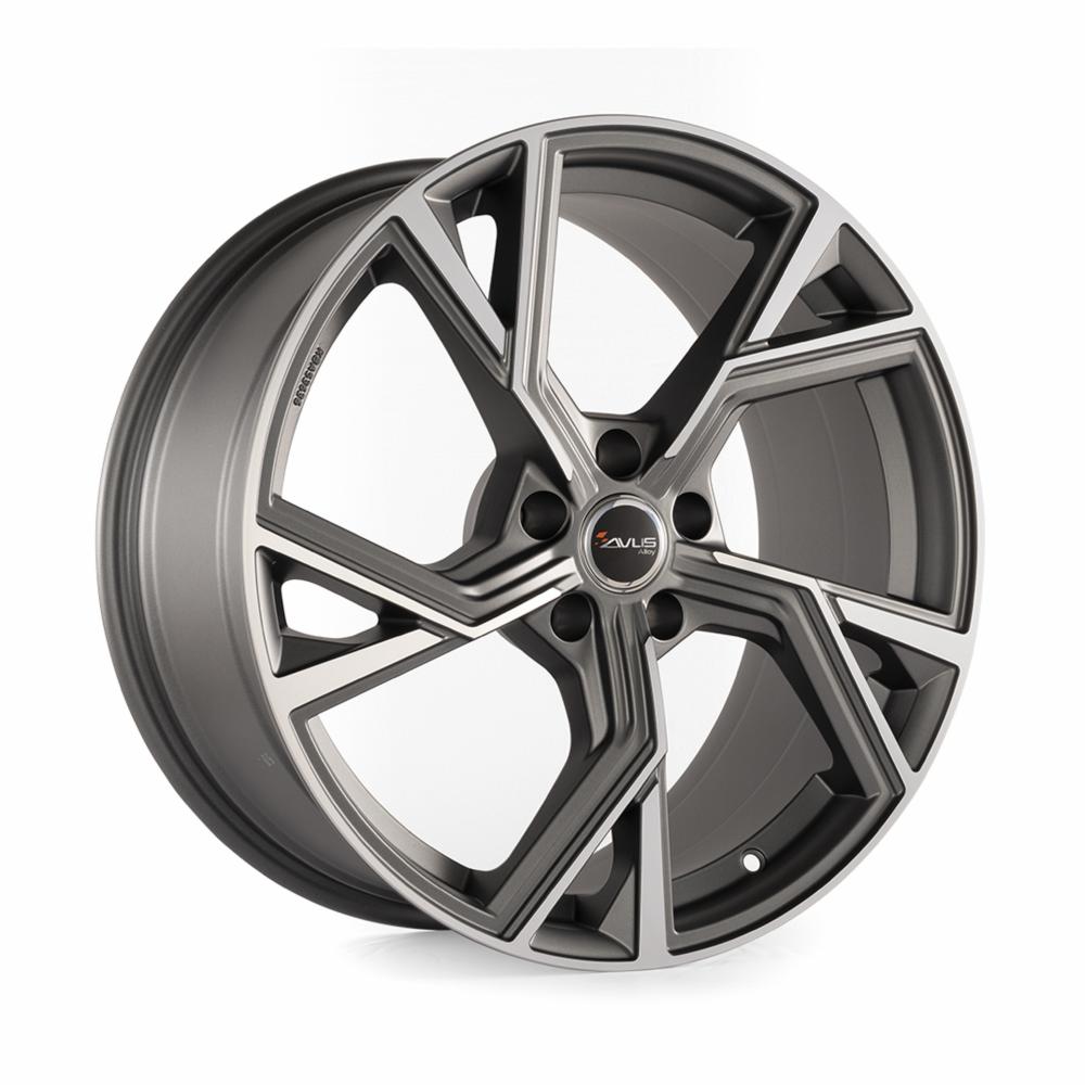 Diski R18 5x112 J8 ET28 Avus AF20 Matt Antharcite Polished