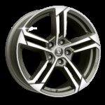 Diski R18 5×114.3 J7.5 ET32 Reds Twist Graphite Matt Polished
