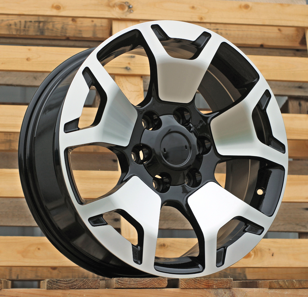 Diski R18 6x139.7 J7.5 ET25 RACINGLINE B1460 TOYOTA Black Polished