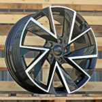 Diski R18 5×112 J8 ET41 RACINGLINE FE181 SKODA Black Polished (Hybrid Forged)