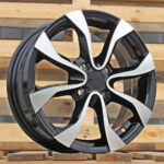 Diski R15 4×100 J6 ET50 RACINGLINE A415 NISSAN Black Polished