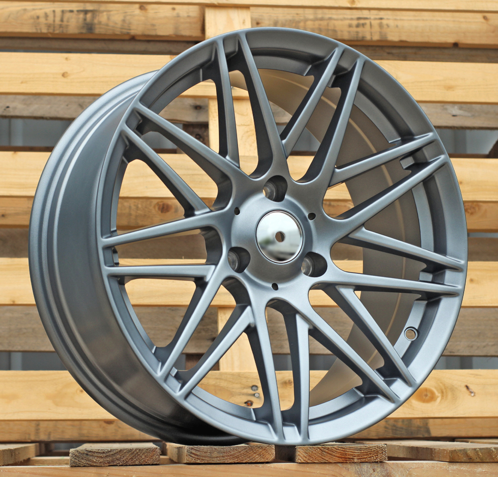Diski R16 3x112 J5.5 ET30 RACINGLINE HX013 SMART Gun Metal Half Matt