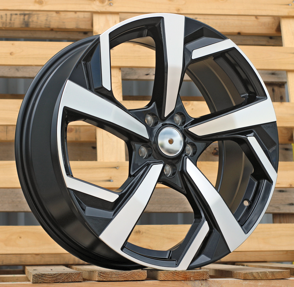 Diski R19 5x114.3 J7.5 ET40 RACINGLINE XE173 NISSAN Black Polished