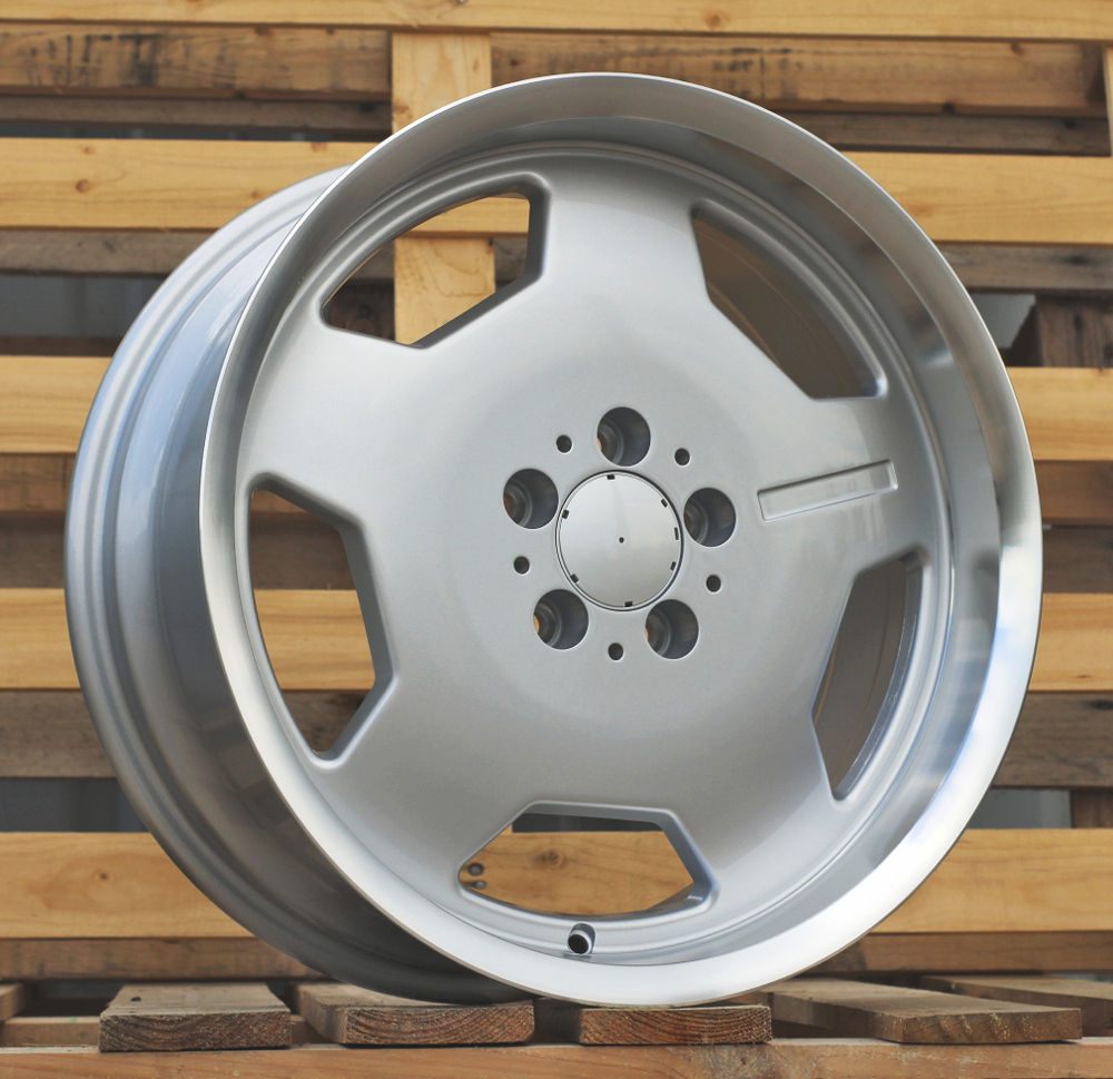 Diski R16 5x112 J7.5 ET35 RACINGLINE I5270 MERCEDES Silver +Polished Lip
