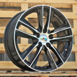 Diski R18 5×112 J7.5 ET46 RACINGLINE B5474 SEAT Black Polished