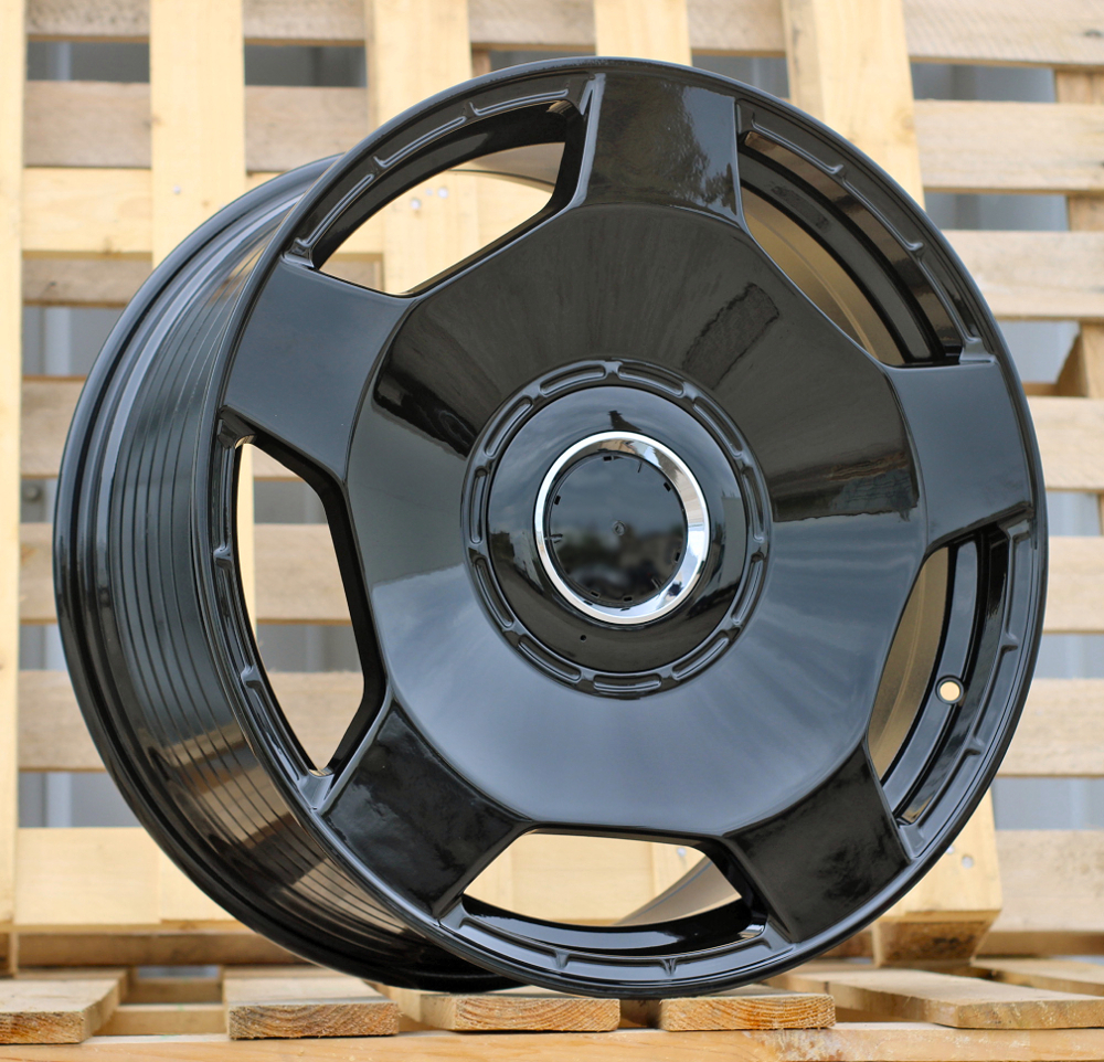 Diski R20 5x130 J9.5 ET35 RACINGLINE BYF3111 MERCEDES Black (Hybrid Forged)