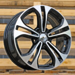 Diski R17 5×114.3 J7 ET40 RACINGLINE B1249 KIA Black Polished