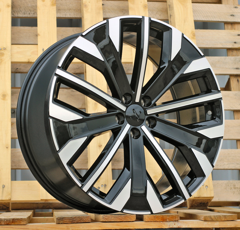 Diski R21 5x108 J9 ET38.5 RACINGLINE H3460F VOLVO Black Polished (Hybrid Forged)