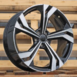 Diski R20 5×112 J8.5 ET38 RACINGLINE B5873 AUDI Black Polished