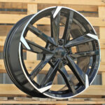 Diski R16 4×108 J7 ET30 RACINGLINE XE170 PEUGEOT Black Polished