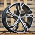 Diski R20 5×108 J8.5 ET42.5 RACINGLINE YF5753 VOLVO Black Polished (Hybrid Forged)