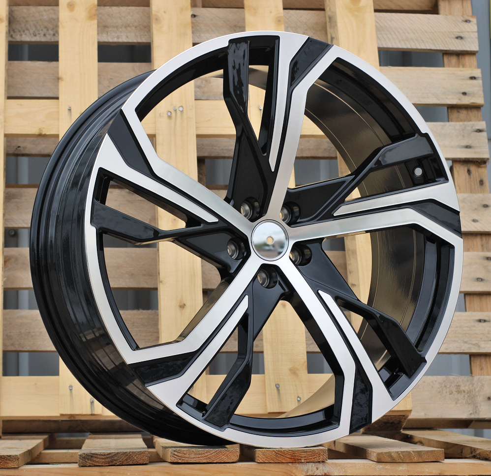 Diski R20 5x108 J8.5 ET42.5 RACINGLINE YF5753 VOLVO Black Polished (Hybrid Forged)