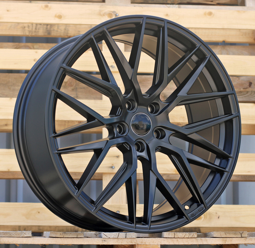 Diski R20 5x114.3 J8.5 ET40 HAXER HX035 Black Half Matt