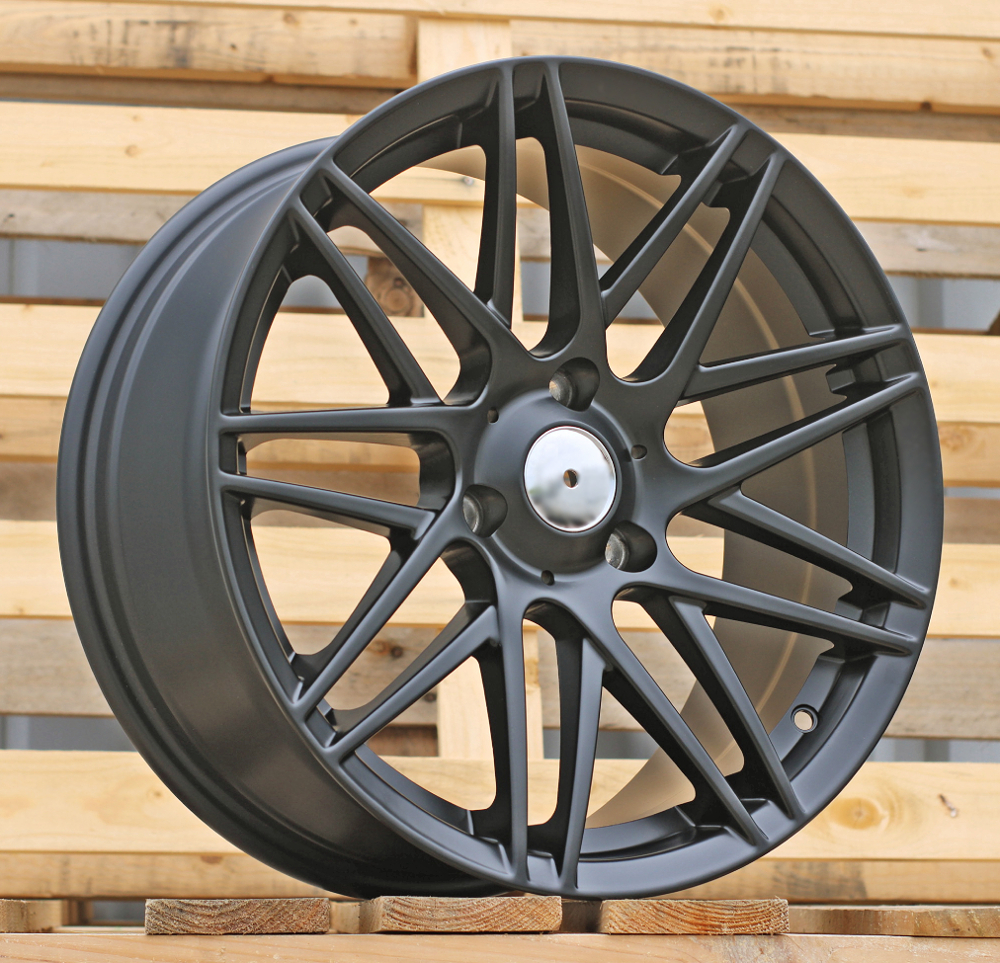 Diski R17 3x112 J7.5 ET25 RACINGLINE HX013 SMART Black Half Matt