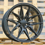 Diski R18 5×112 J8 ET40 HAXER HX036 Black (Hybrid Forged)