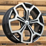 Diski R16 5×114.3 J6.5 ET50 RACINGLINE B5409 DACIA Black Polished