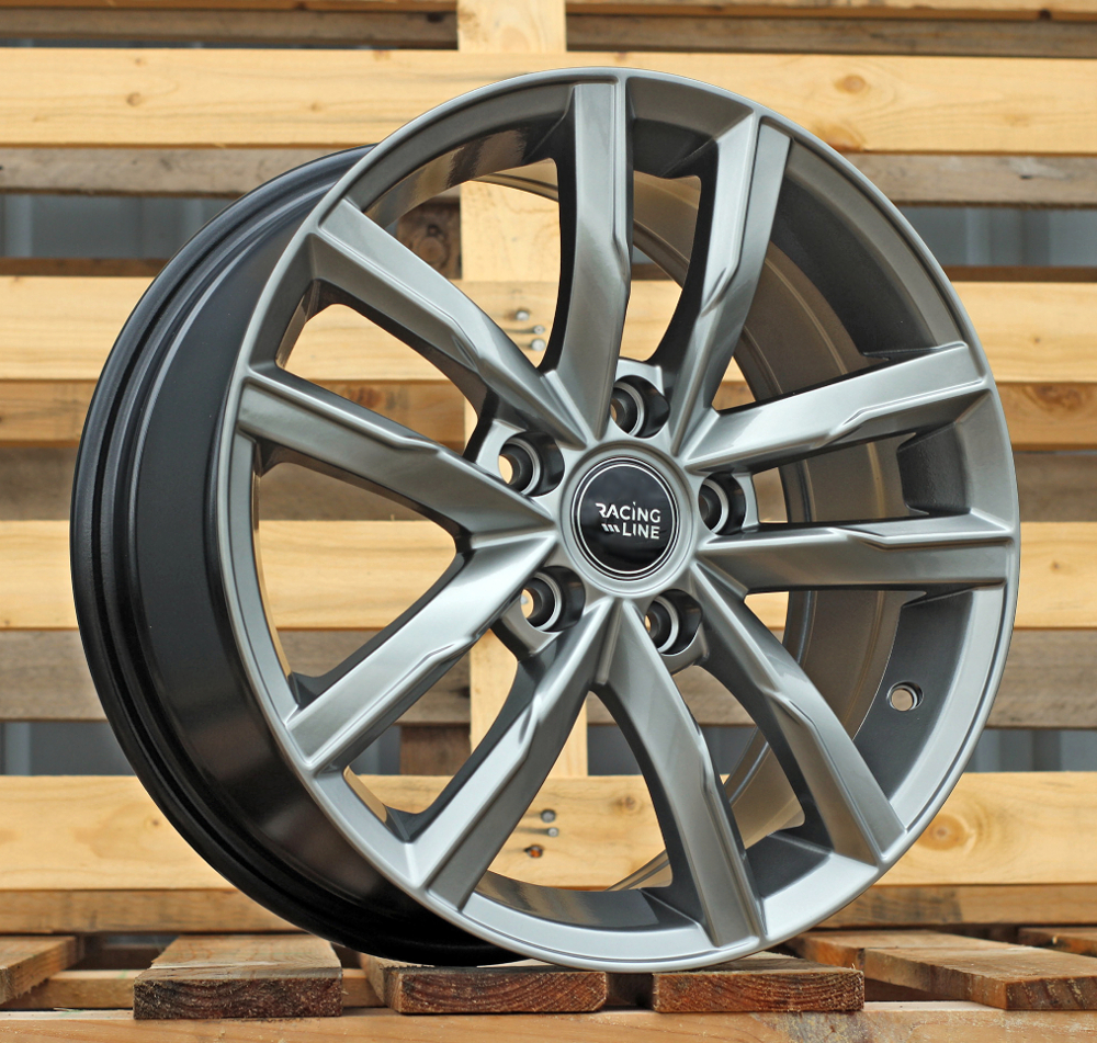 Diski R17 5x112 J7.5 ET45 RACINGLINE XFC61 VW Dark Shining