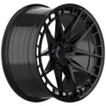 Diski R20 5×112 J10.5 ET40 HAXER HX046F Black Half Matt (Rear+Front) (Hybrid Forged)