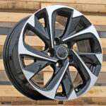 Diski R17 5×114.3 J7 ET50 RACINGLINE XFE89 TOYOTA Black Polished