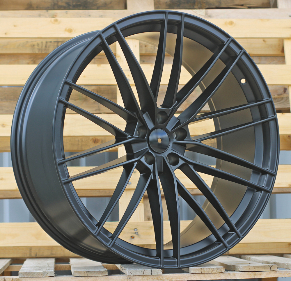 Diski R23 5x112 J10 ET15 RACINGLINE F1995 AUDI Black Half Matt
