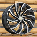 Diski R17 5×100 J7.5 ET45 RACINGLINE B5780 VW Black Polished
