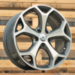 Diski R15 4×108 J6.5 ET47.5 RACINGLINE BK386 FORD Grey Polished