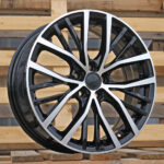 Diski R17 5×100 J6.5 ET40 RACINGLINE B1179 VW Black Polished