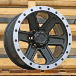 Diski R17 6×139.7 J8.5 ET RACINGLINE JT224 4X4 Black Matt (Hybrid Forged)