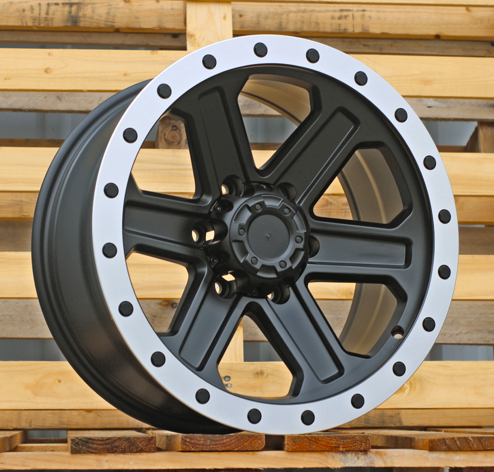 Diski R17 6x139.7 J8.5 ET RACINGLINE JT224 4X4 Black Matt (Hybrid Forged)