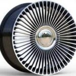 Diski R22 5×120 J9.5 ET40 RACINGLINE FBX442 LANDROVER Black Polished (Hybrid Forged)