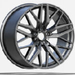 Diski R20 5×120 J8.5 ET35 RACINGLINE I0210 VW Black