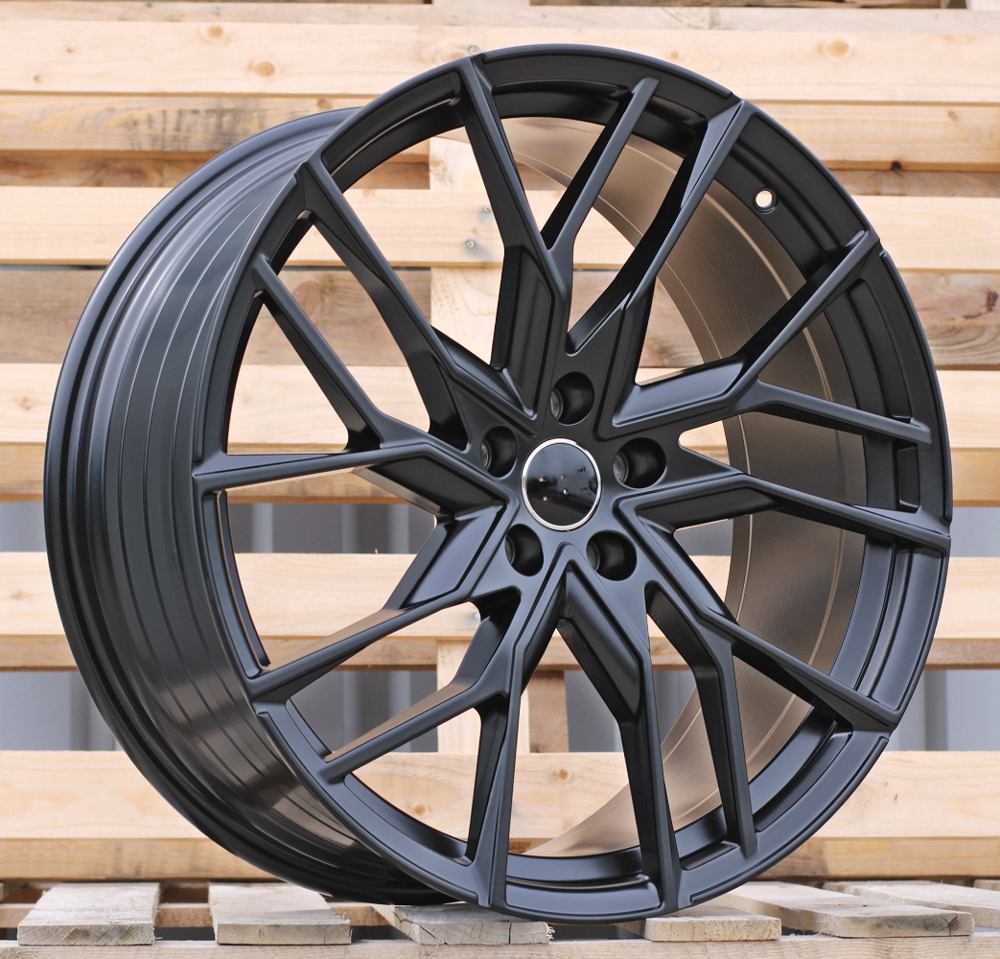 Diski R20 5x112 J9 ET42 RACINGLINE YF5771 AUDI Black Half Matt (Hybrid Forged)