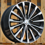 Diski R18 5×112 J8 ET44 RACINGLINE F1526 SKODA Black Polished (Hybrid Forged)