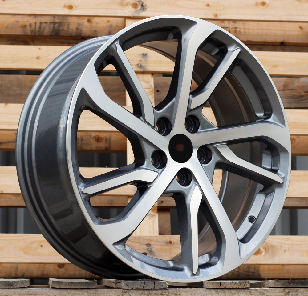 Diski R18 5x108 J7.5 ET50 RACINGLINE FBX326 FORD Grey Polished (Hybrid Forged)