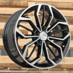 Diski R16 5×108 J6.5 ET50 RACINGLINE B5433 FORD Black Polished