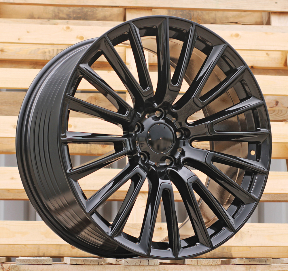 Diski R22 5x130 J10 ET36 RACINGLINE F1070 MERCEDES Black (Hybrid Forged)