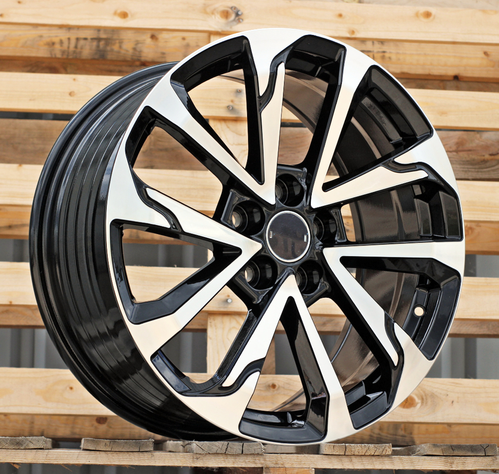 Diski R17 5x114.3 J7.5 ET40 RACINGLINE FBX416 TOYOTA Black Polished (Hybrid Forged)