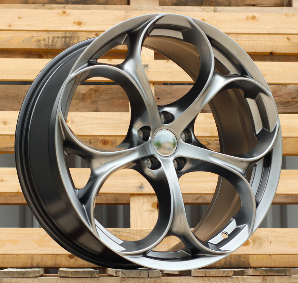 Diski R19 5x110 J8 ET33 RACINGLINE L1664 ALFA Dark Shining (Rear+Front)