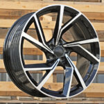 Diski R20 5×108 J8.5 ET40 RACINGLINE YF5709 Black Polished (Hybrid Forged)