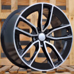 Diski R22 5×112 J10 ET55 RACINGLINE B5949 MERCEDES Black Polished (Rear+Front) (Hybrid Forged)