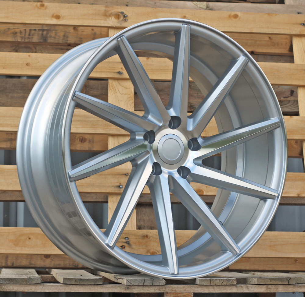 Diski R19 5x112 J9.5 ET40 RACINGLINE B1059 Silver Polished