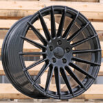 Diski R19 5×112 J8.5 ET25 HAXER HX010F Black Half Matt (Hybrid Forged)