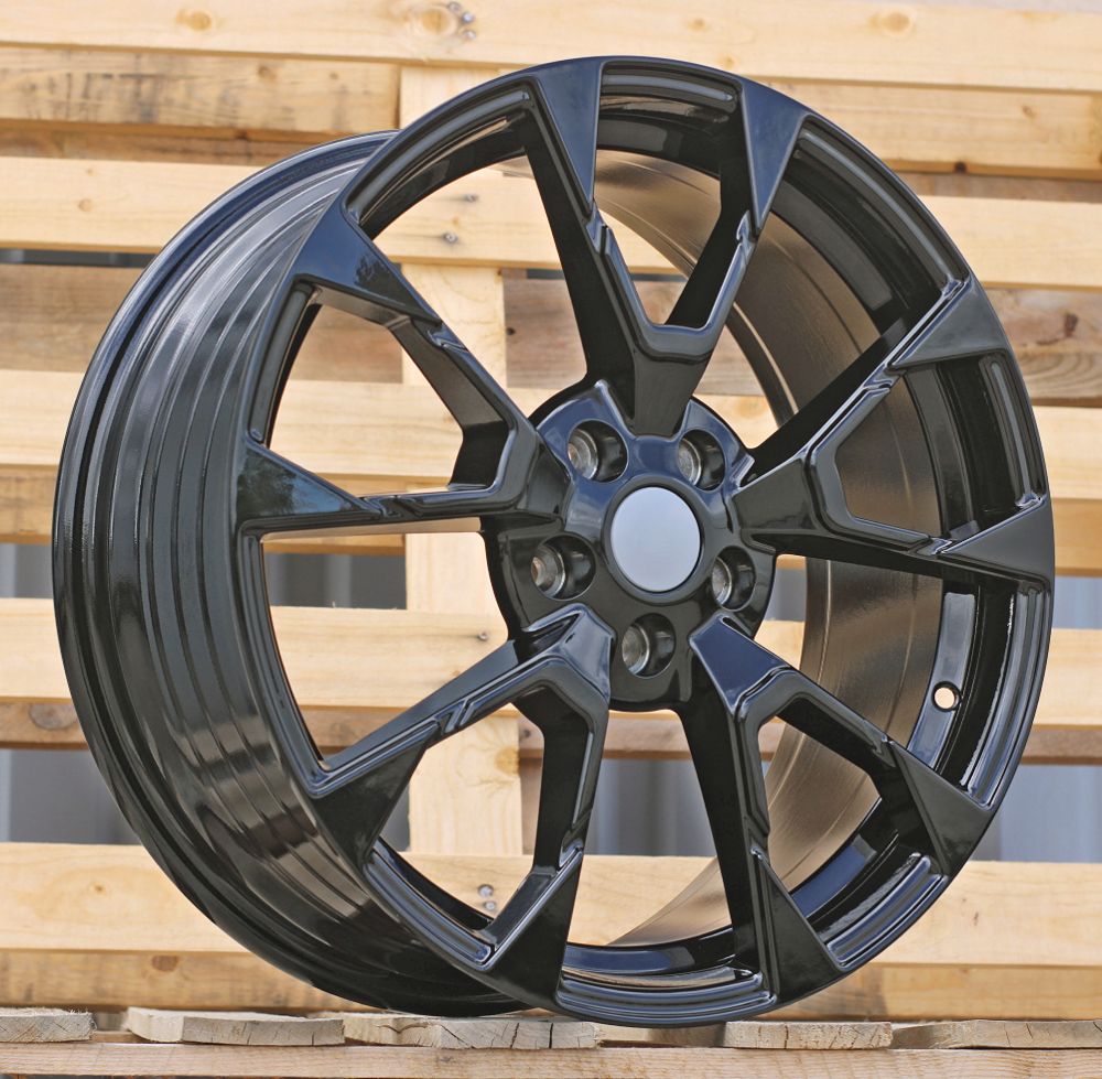 Diski R18 5x108 J7.5 ET50 RACINGLINE IN3639F FORD Black (Hybrid Forged)
