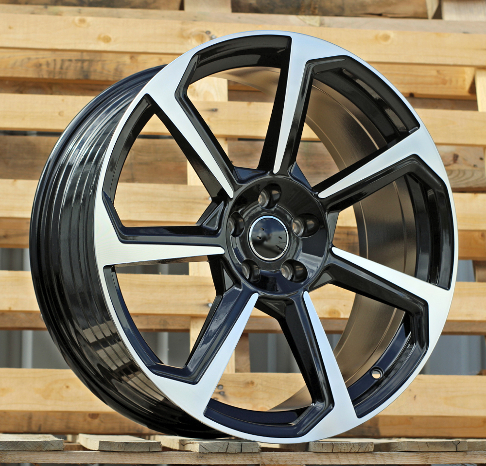 Diski R20 5x112 J8.5 ET38 RACINGLINE B5213 AUDI Black Polished (Hybrid Forged)